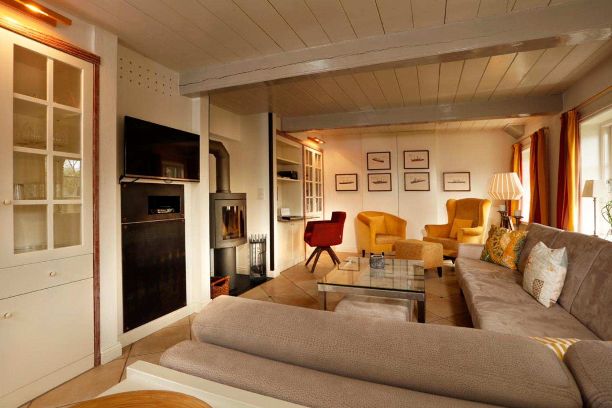 Wattwanderer Villa Oldsum Bagian luar foto